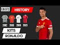 The Evolution of Cristiano Ronaldo Football Kits | All Cristiano Ronaldo Career Jerseys in History