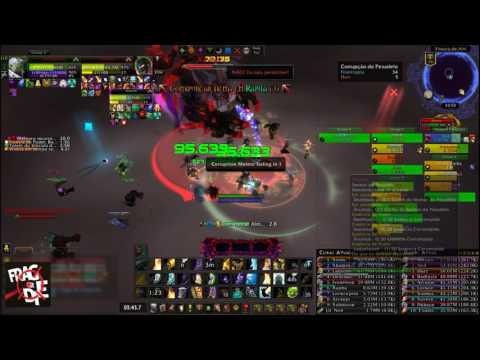 Frag or Die vs Xavius Normal - Pesadelo Esmeralda #Wow Legion