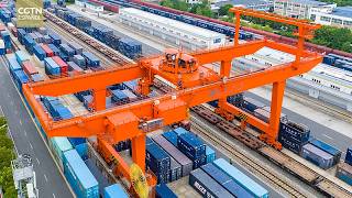 El servicio ferroviario China-Europa refuerza el comercio y la cadena de suministro en toda Eurasia