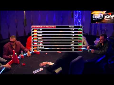 CASH KINGS E25 2/2 - CZ - PLO 5/5 - Live cash game poker show