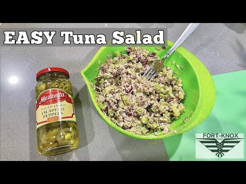 Best Tuna Salad Recipe | Healthy & Easy | 5 Ingredient | Secret Ingredient | Healthy Snack
