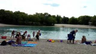 preview picture of video 'Kinsmen Lake Stonewall Quarry Park Manitoba'