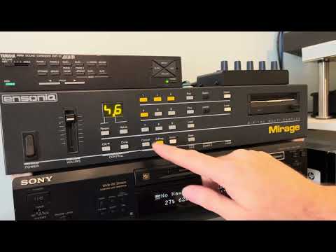 Ensoniq Mirage DMS-8 Retro 8-Bit Digital Sampling Rackmount Synthesizer. image 19