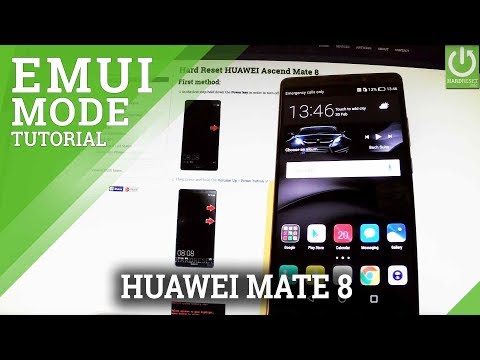 EMUi Mode in HUAWEI Ascend Mate 8 - Enter & Quit HUAWEI EMUI