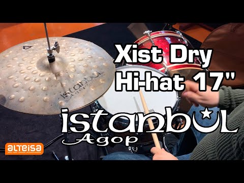 Istanbul Agop Xist Dry Hi-hat 17" sound test — Alteisa Sonido