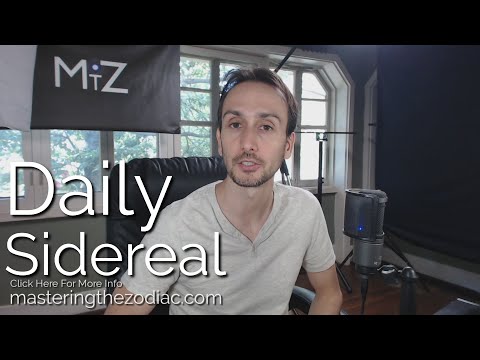 Daily Sidereal Astrology Horoscope: Thursday October 8th 2015