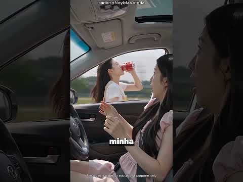 😱🏃‍♀️ Como a garota correu mais rápido que o carro? O segredo foi revelado! 🚗😂 #shortvideo