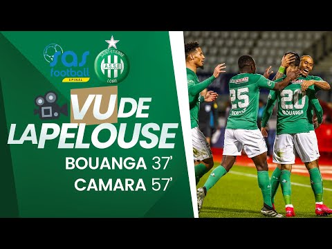 Épinal 1-2 ASSE : les buts vus de la pelouse