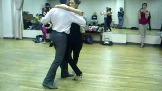Claudio Villagra and Romina Levin - volcadas workshop