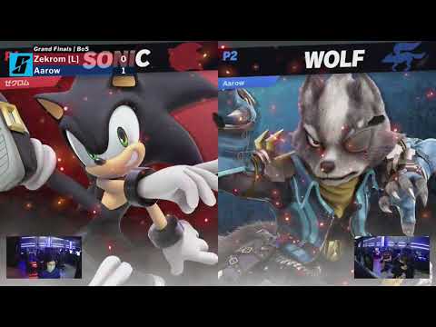 SAK Rankings Tier A Grand Finals - AnG|ZekromAmaterasu (Sonic) vs. Aarow (Wolf/Mewtwo)