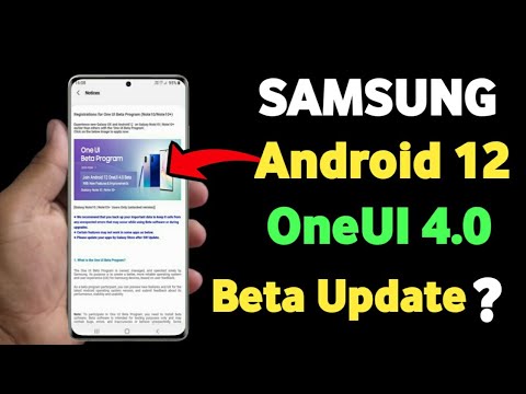 Samsung Android 12 OneUI 4.0 Beta Update Is Here🔥 |A51 A52 A71 M21 M31 M31S M51 A21S A31 A32 M42 F62
