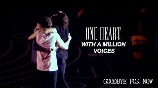 one heart with a million voices - one direction [goodbye for now]