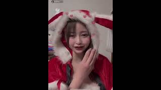 推定Jカップ巨乳素人TikTok 生配信　#サンタ #クリスマス