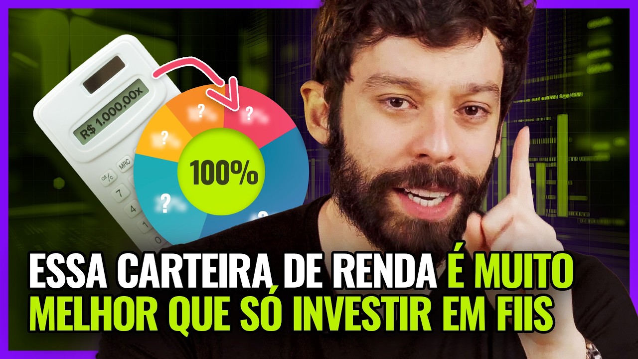 COMO MONTAR A CARTEIRA DE RENDA PASSIVA PERFEITA com R$1.000 | Na Prática e de Forma SIMPLES!