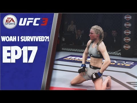 HOW WE SURVIVED?! EA UFC 3 FEMALE GOAT CAREER EP17 (LEGENDARY DIFFICULTY)