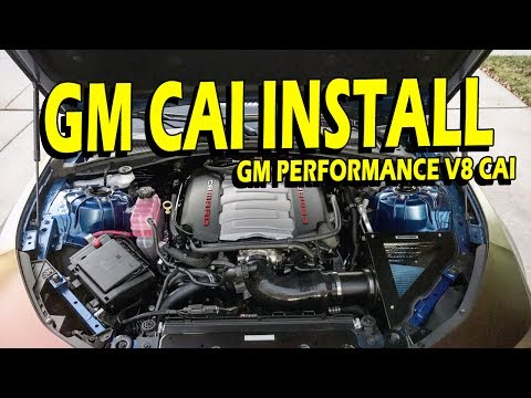 How To: GM Cold Air Intake Install (Camaro LT1 6.2 GMPP INTAKE) - 2016/2017 Camaro SS & 1LE