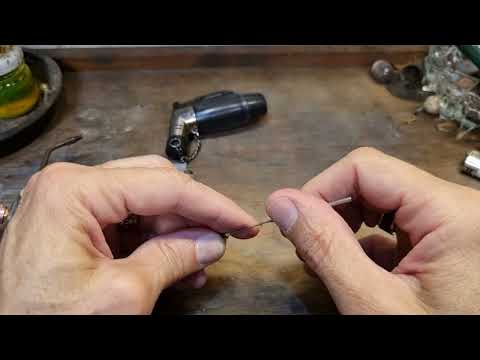 Como fazer maçarico com ponta de agulha. Fogo pequeno e preciso.