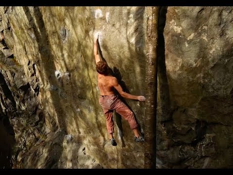 FrictionLabs Pro Clément Lechaptois sticks the second ascent of Back Down, 8a+/V12