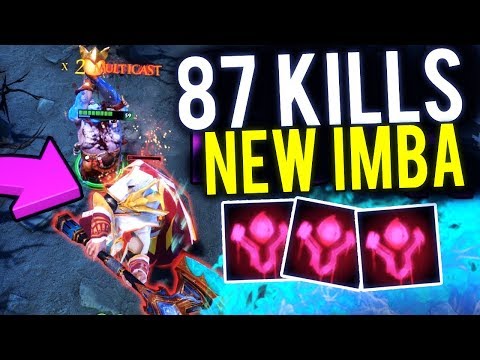 Most Biggest Comeback WTF 87 Kills Ogre Magi Machine Gun Gameplay 7.07 Dota 2