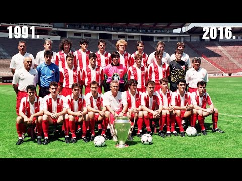 PUT RADOSTI FK CRVENA ZVEZDA BARI 1991 2016  ROBERT PROSINEČKI STEVAN STOJANOVIĆ DEJAN SAVIĆEVIĆ