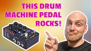 Video thumbnail for This Little Drum Machine Pedal Rocks Pretty Hard! - Mooer Audio Drummer X2 Review by Alex Raykin