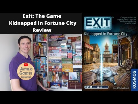 Exit: Fortune City - review (Exit:The Game - Kidnapped in Fortune City) spoiler free, no contents by AmassGames