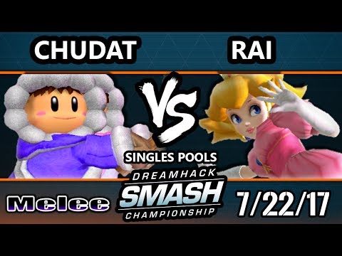 DHATL 17 Melee - Liquid`Chudat (Ice Climbers) Vs. Rai (Peach) SSBM Singles Pools