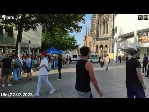 Unglaublich. Ulm verbietet Spaziergänge. Polizei droht mit OWIG'S
