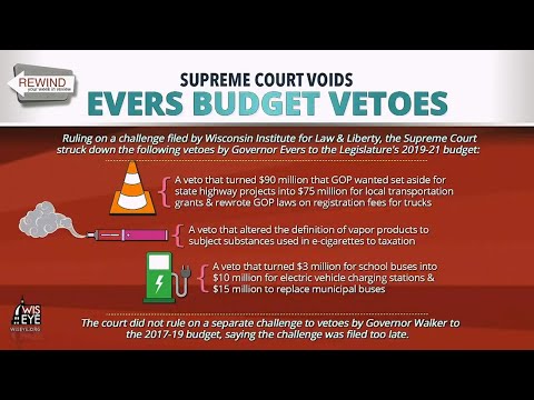WisEye Morning Minute: Supreme Court Voids Evers Budget Vetoes