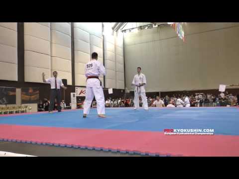 IKO EC 2016, 1 round -80 Bence Draga (Hungary) - Recep Yildirim (Turkey)