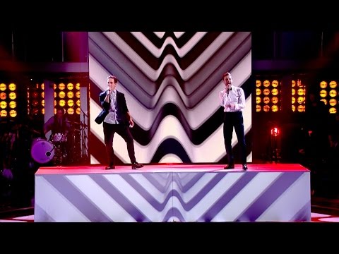 Ricky Wilson and Stevie McCrorie perform Get Back - The Voice UK 2015: The Live Final - BBC One