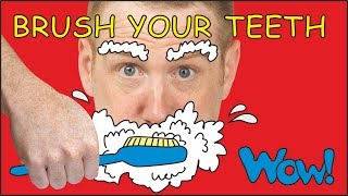 Steve, Brush your Teeth | English Stories for Kids | Steve and Maggie with Bobby Wow English TV