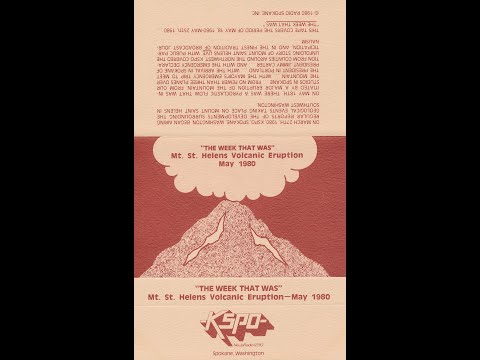 Mt. St. Helen's 1980 radio coverage KSPO Spokane 1980