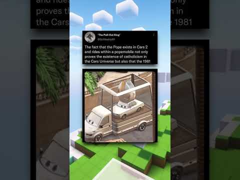 The Pope in Cars 2...⛪