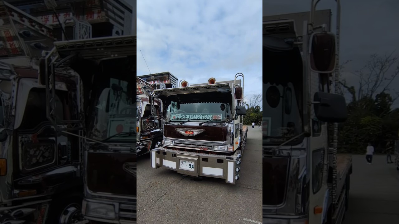 【V8スペシャル掲載】#デコトライベント #デコトラ#アートトラック#飛勢會