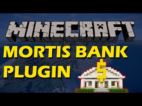 Banking in Minecraft with Mortis Bank Plugin