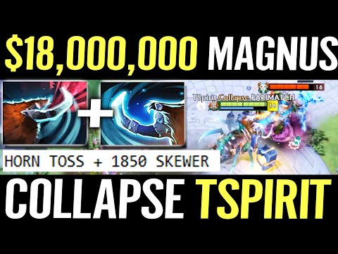 🔥 $18,000,000 Tspirit Collapse MAGNUS MVP Perspective - TI10 Real Winner Dota 2