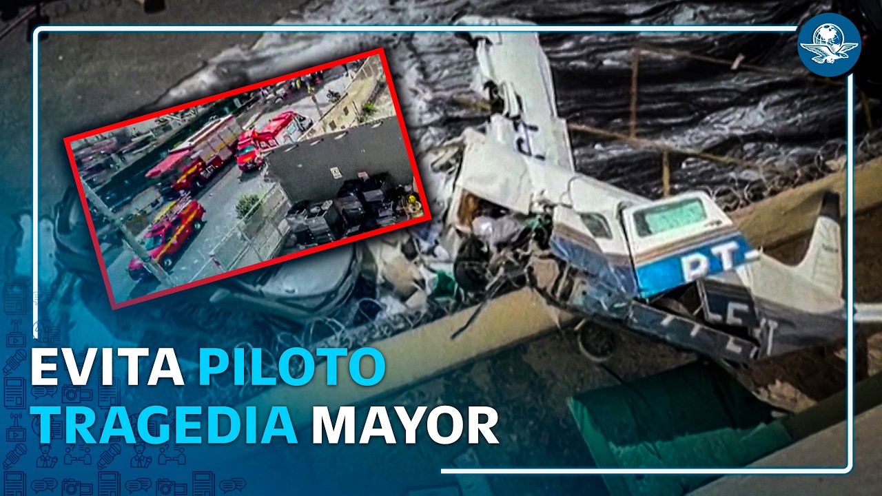 Piloto muere al evitar tragedia: falla avioneta y opta por estrellarse en zona menos poblada