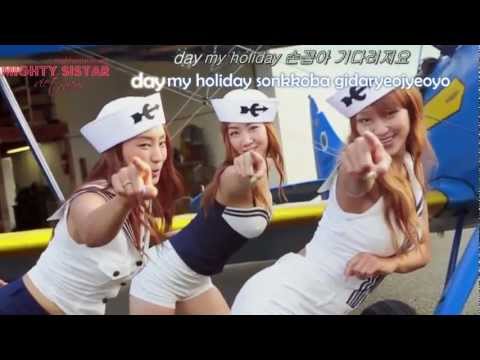 [Vietsub|Kara|Hangeul][MSVN] SISTAR - Holiday (Fanmade)