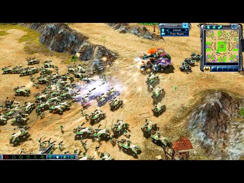 C&C3 Kane's Wrath FFA Fey, Jim, Mat on Tiberium Gardens VIII