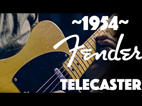 All Original 1954 Fender Blackguard Telecaster