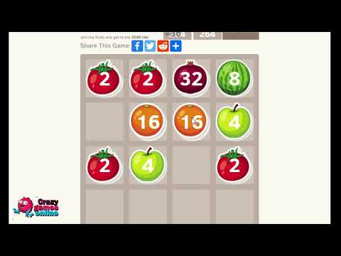 🕹️ Play Fruits 2048 Game: Free Online 2048 Fruit Tile Merge Video Game for  Kids & Adults