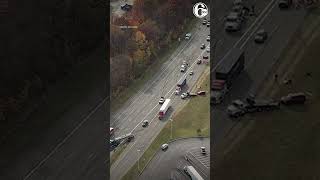 Serious crash closes I-95 NB in Newark, Delaware