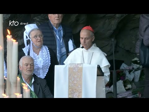 Chapelet du 2 octobre 2025 à Lourdes
