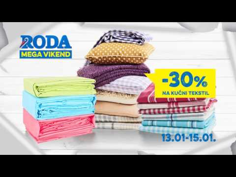 RODA: MEGA vikend 13. - 15.01.2017.