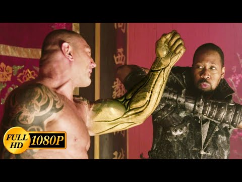 Iron Fist, X-Blade and Russell Crowe vs Dave Bautista and other thugs / The Man with the Iron Fists