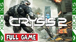 CRYSIS 2 FULL GAME XBOX SERIES X GAMEPLAY WALKTHRO