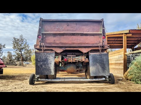 Ich habe einen Muldenkipper auf Collins-Dollys gestellt!