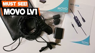 Movo LV1 Review: The BEST $20 Lavalier Microphone for YouTube & Vlogging? (Sound Test!)