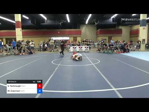 70 Lbs Rr Rnd 4 - Vivienne Yarbrough, Gracie Barra Westchase Wrestling Club Vs Madyn Overman, Nebr